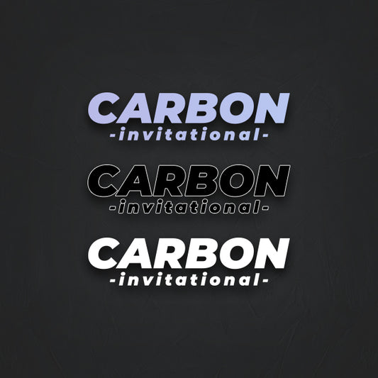 Small Carbon Invitational Decal